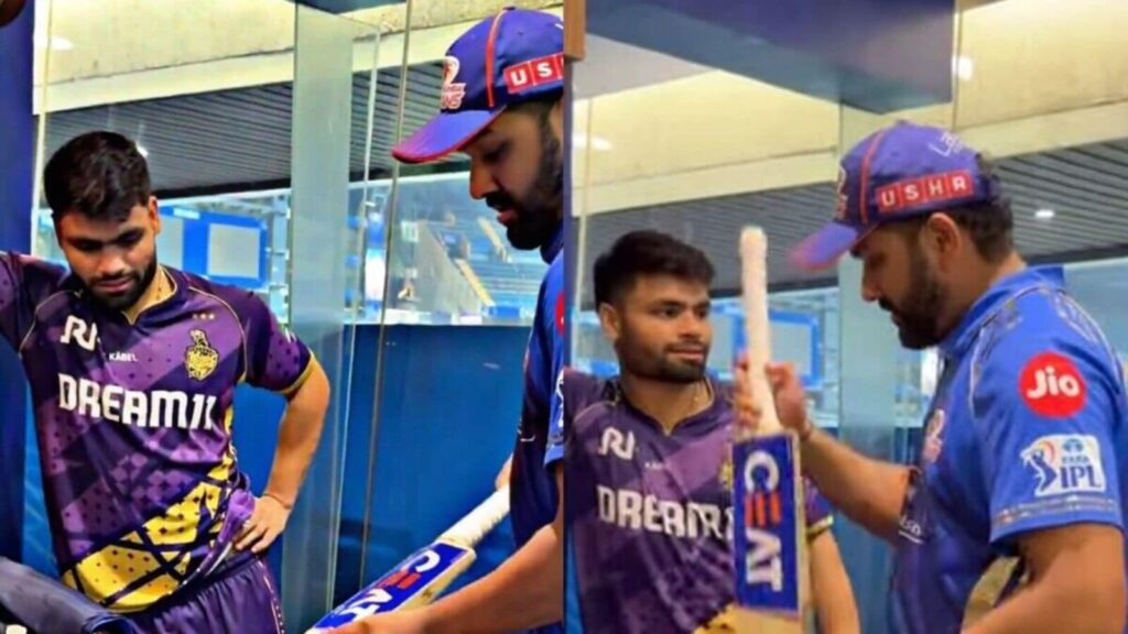 After Virat Kohli, Rinku Singh targets Rohit Sharma; KKR star gets intimidated by Hardik Pandya, Watch what happens next