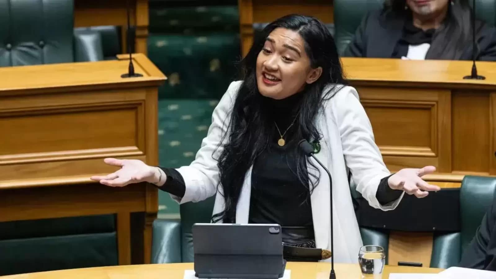 NZ panel urges suspension of 3 Maori MPs, including Hana-Rawhiti Maipi-Clarke, over Haka protest in parliament