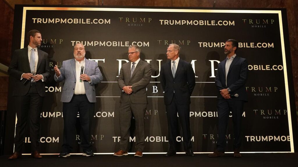 The Trump family’s next venture is a mobile phone company
