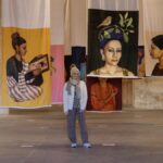 Olympe Ramakrishna’s silk portraits narrate the evolving stories of urban middle class women