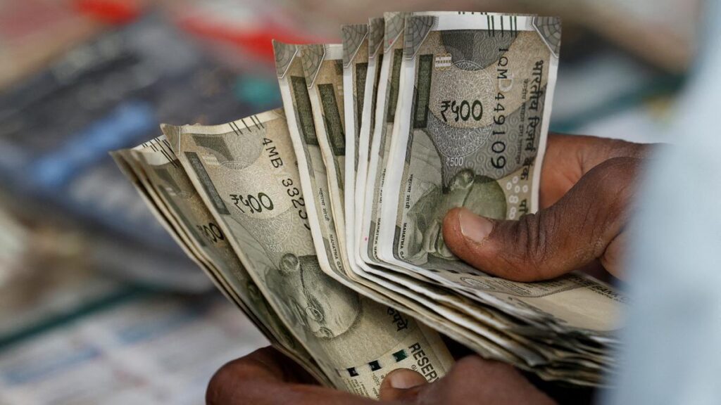 Rupee rises 4 paise to settle at 85.69 against U.S. dollar