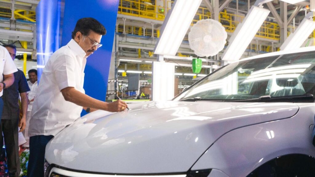 VinFast drives into India with a new factory inaugurated in Tamil Nadu