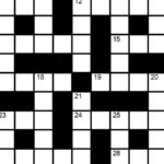 The Hindu Sunday crossword No. #22