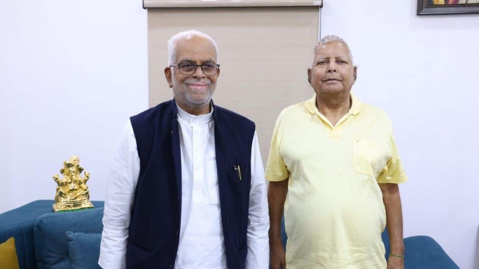 ‘What kind of retired SC judge are you?’: BJP slams INDIA bloc’s VP pick Sudershan Reddy for meeting Lalu Yadav