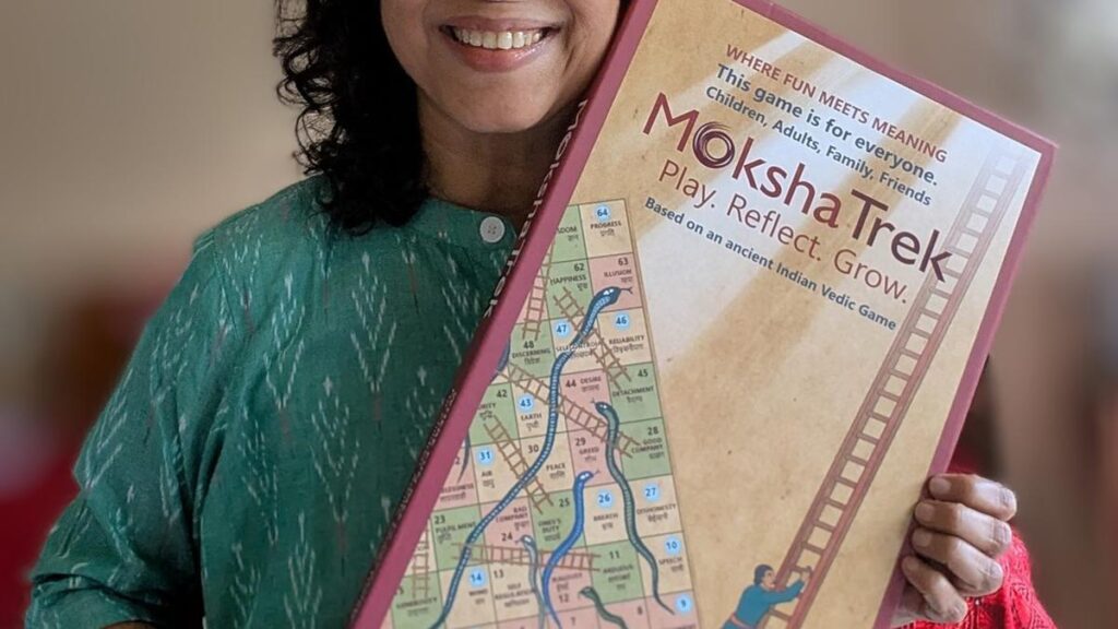 MokshaTrek, a board game reimagines the ancient Snakes and Ladders game into a fun, meaningful experience
