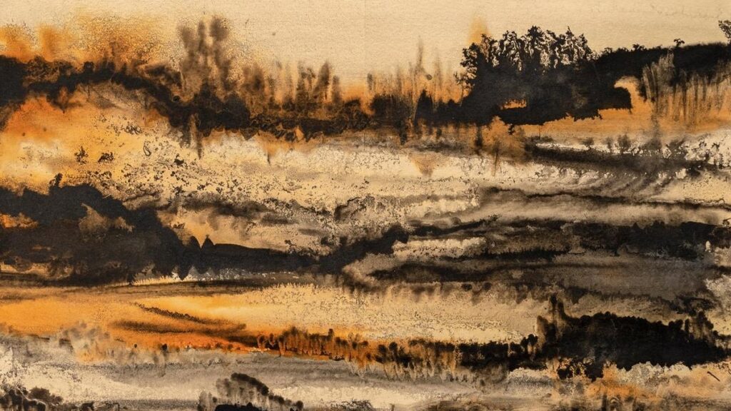 Vaman Pai’s solo show captures the rain in all its glory