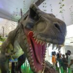 Step into a pre-historic world in Coimbatore where dinosaurs come alive in a display of animatronics and sound effects