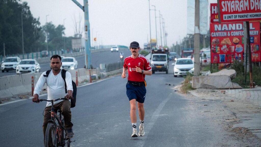Running on gratitude: Jack Faint’s 4,000-km journey across India after a life-altering diagnosis