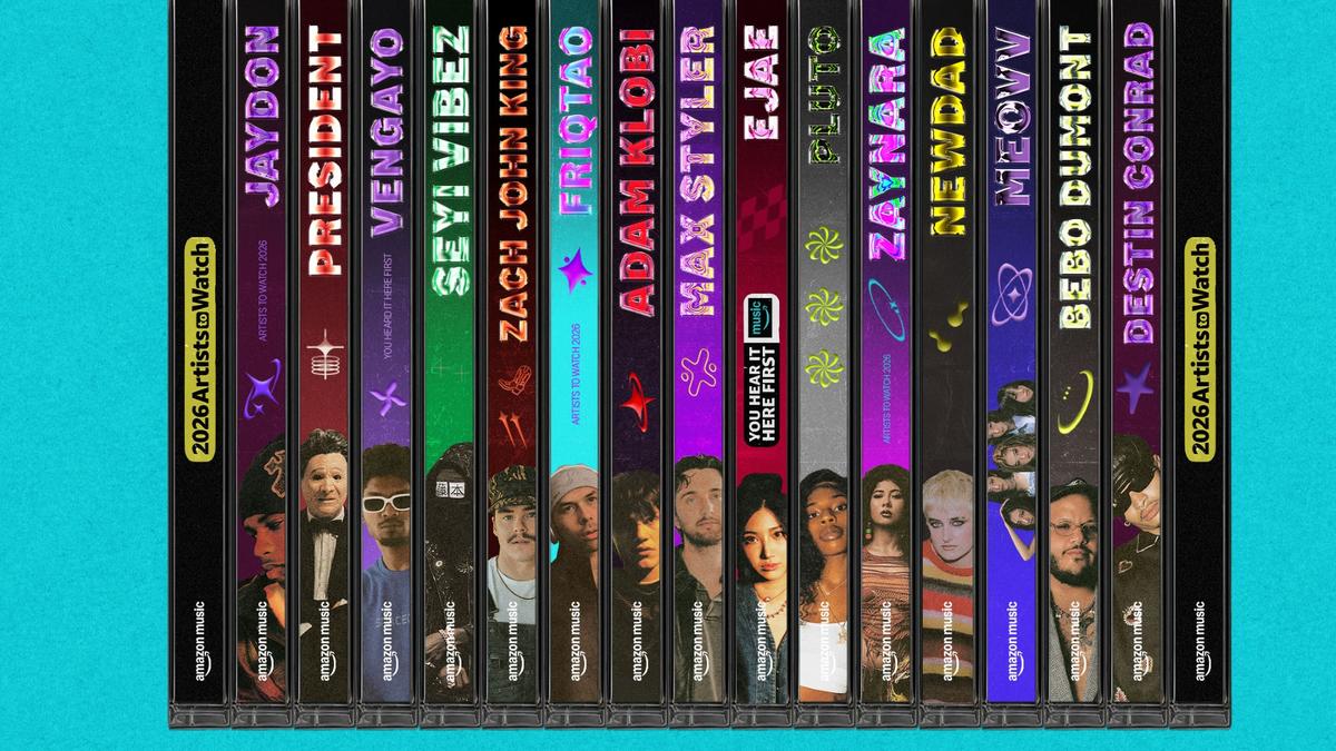 Amazon Music unveils global 2026 ‘Artists to Watch’ campaign
