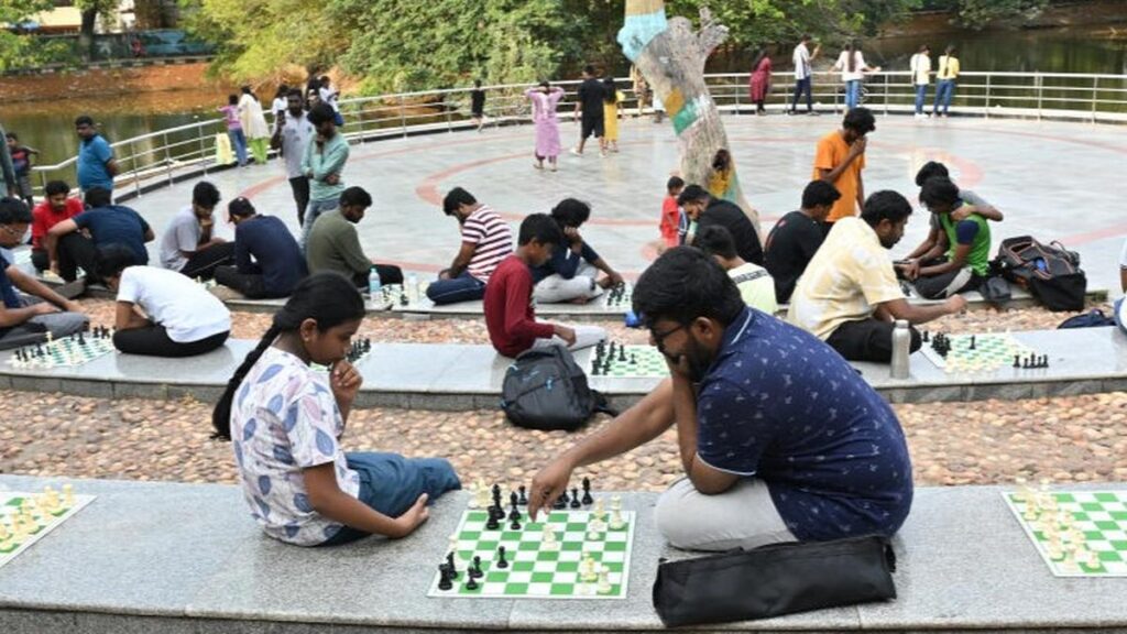 Checkmate in Chennai: This park is a haven for chess players