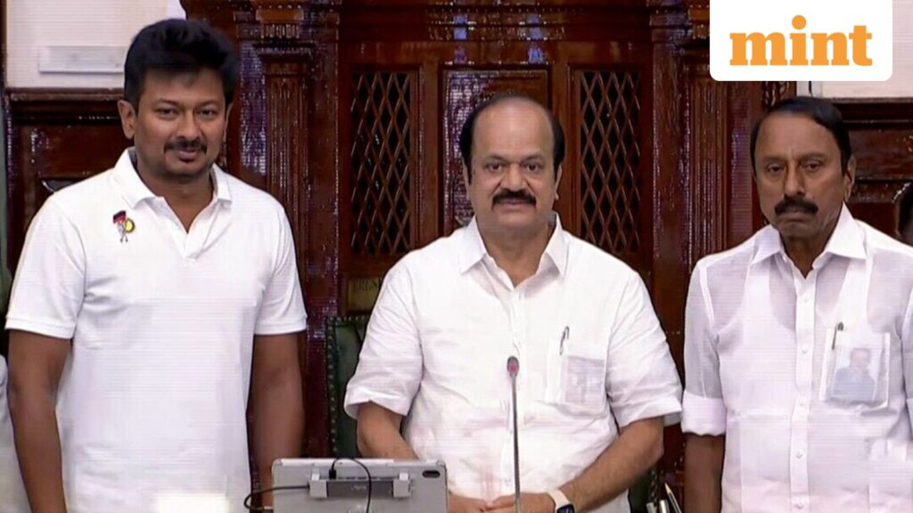 Tamil Nadu: Udhayanidhi Stalin calls for ‘eradication of sanatan’ in assembly, BJP calls it ‘toxic’ rant