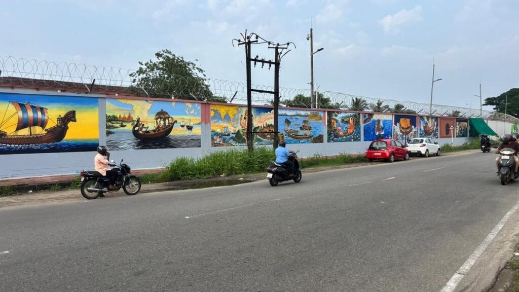 A mural on India’s maritime history to feature on the walls of the Kochi Naval Base