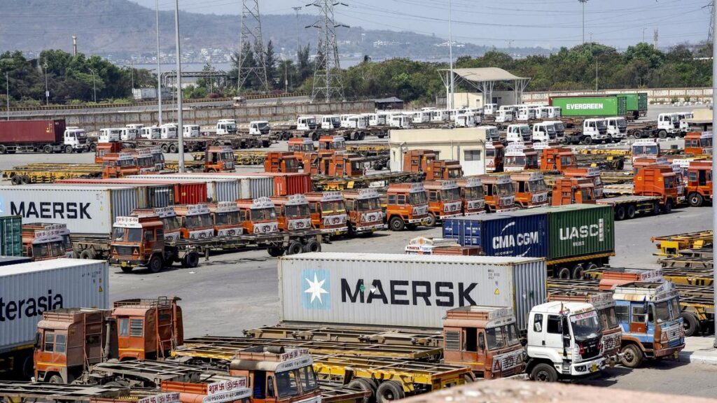 Shortage of trailer drivers leads to piling up of import containers at JNPA terminals