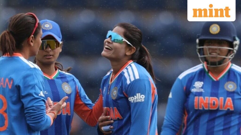 INDW vs ENGW LIVE Score, T20 World Cup 2026 warm-up match: Rain halts play after Radha Yadav removes Alice Capsey