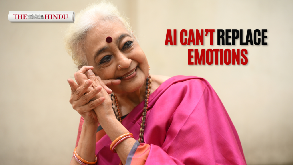 At 82, Sudharani Raghupathy explains what AI will never achieve