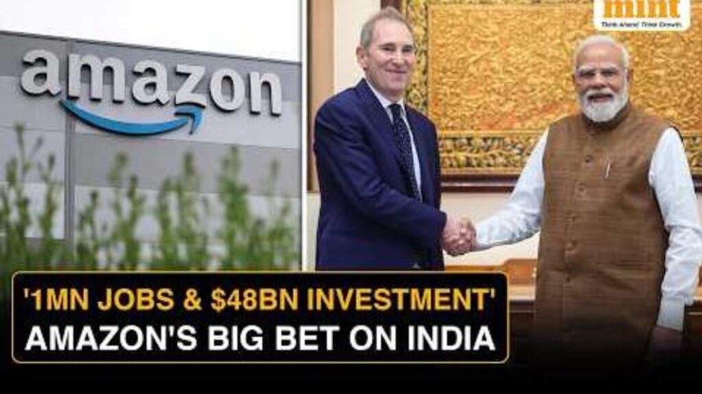 Amazon CEO meets PM Modi, announces investment of $48 billion in India from 2026-2030
