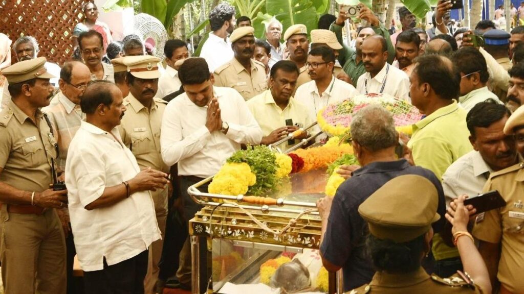 Bharathiraja passes away LIVE | People pay homage to the late filmmaker’s mortal remains