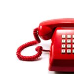 How did landline phones work during power cuts?
