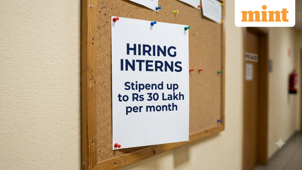 Forget unpaid internships: This company is paying interns ₹30 lakh a month. Here’s why