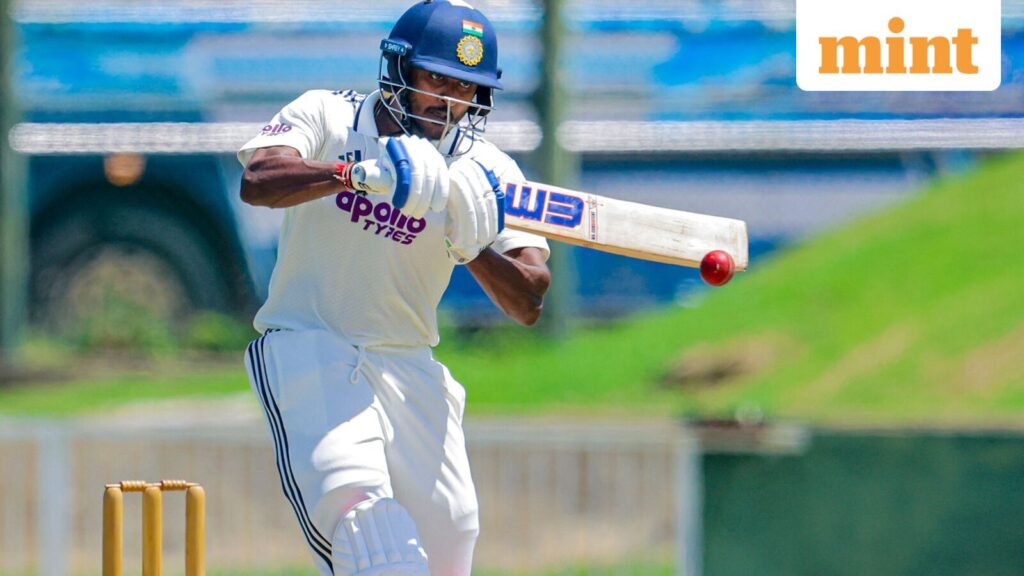 IND vs SL: India suffer blow as Sai Sudharsan ruled out of Test series against Sri Lanka due to toe injury, says report