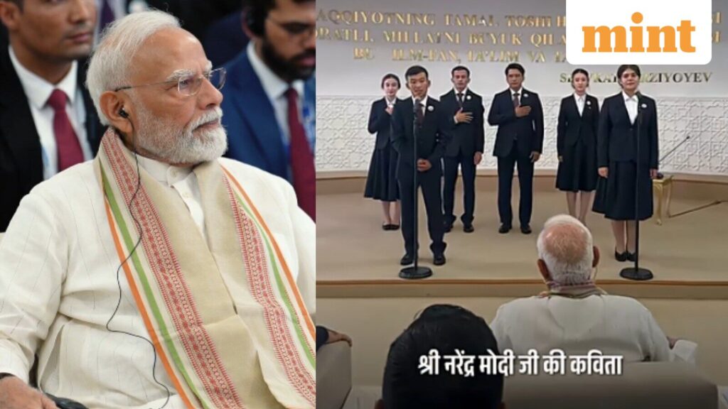 ‘Abhi to suraj uga hai’: What PM Modi’s poem recited by Uzbek students is about?