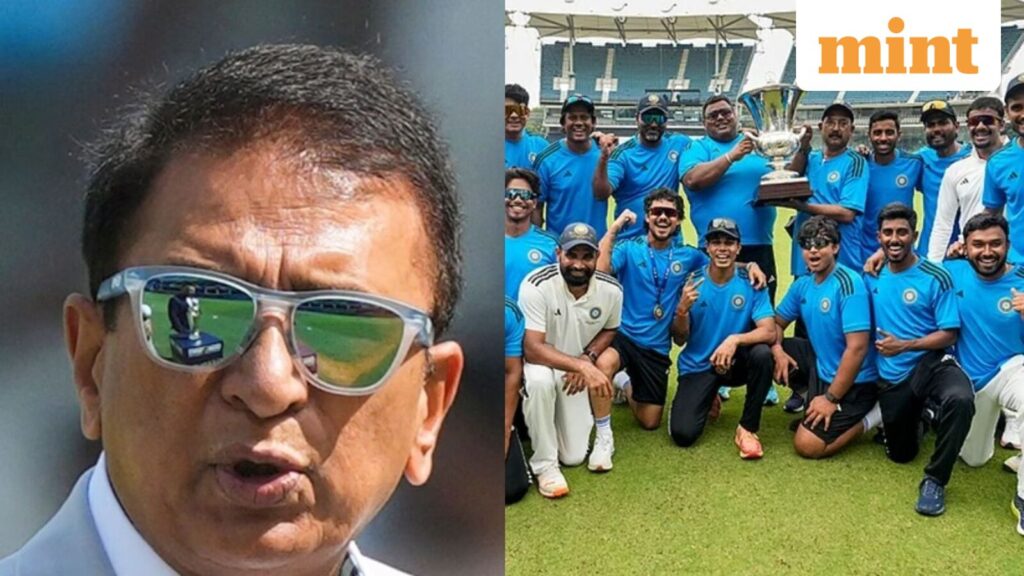 Sunil Gavaskar slams East Zone for not going for outright Duleep Trophy win: ‘Prolonged their second innings…’