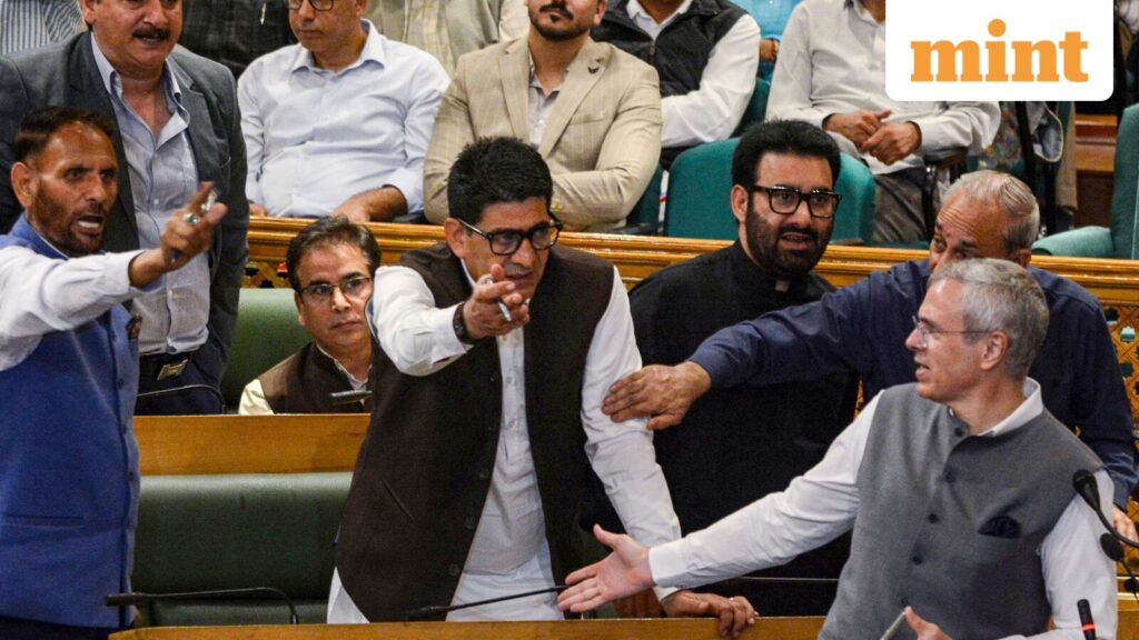 ‘Leaving J&K statehood decision to Pakistan’: Omar Abdullah hits out at Centre as Assembly passes resolution