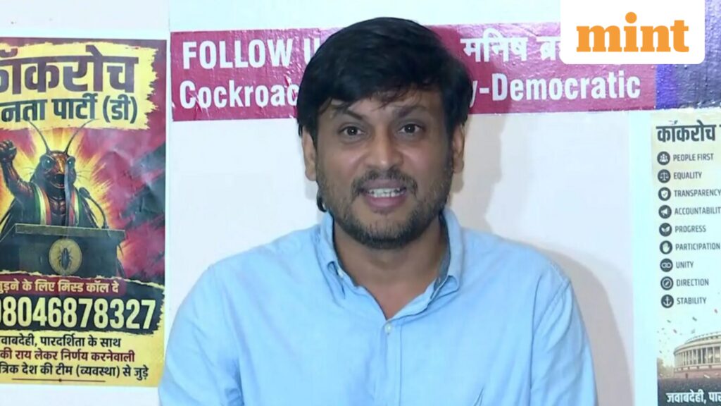 CJP vs CJP-D: Why activist Manish Brahmbhatt launched Cockroach Janata Party Democratic? ‘Don’t make it Kejriwal’s team’