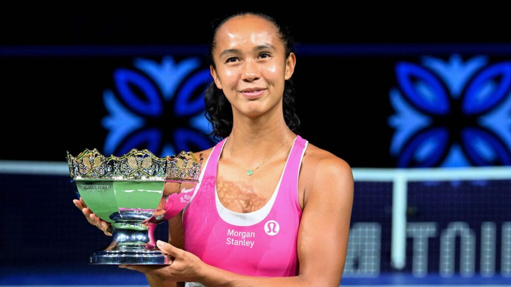 Leylah Fernandez wins Singapore Tennis Open 2026, beats Talia Gibson 7-5, 6-0 for sixth title