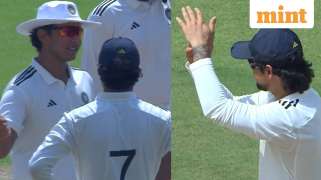‘Le lo’, Vaibhav Sooryavanshi convinces Ishan Kishan to review Ricky Bhui dismissal in Duleep Trophy final; watch video