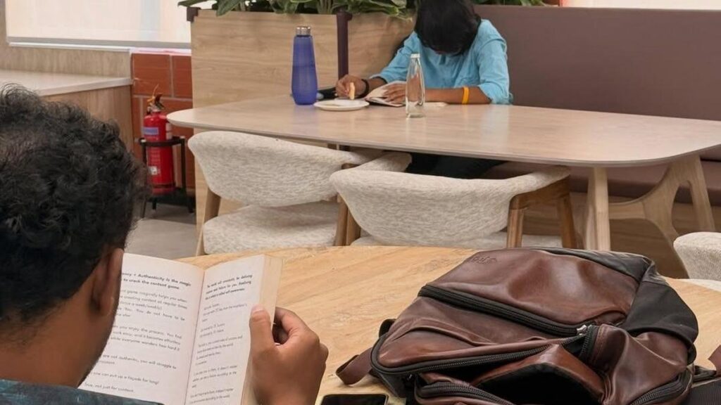 Hyderabad primary school has a cafe and a co-working space for parents