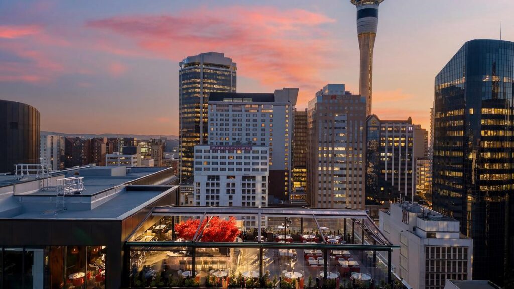 Radisson RED Auckland’s rooftop bar brings Asian-inspired drinks and shared plates