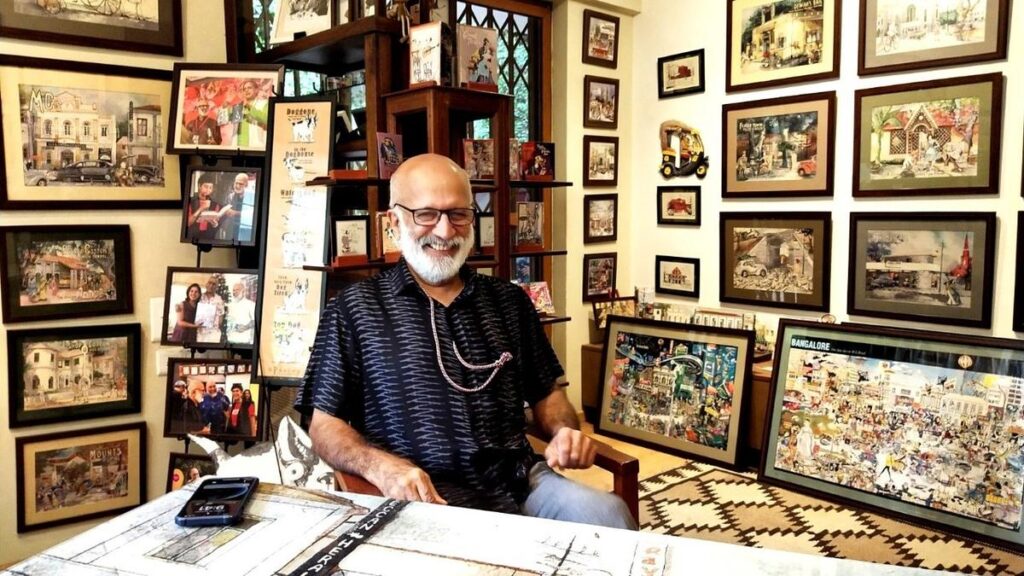 An afternoon at artist Paul Fernandes’ gallery in Bengaluru