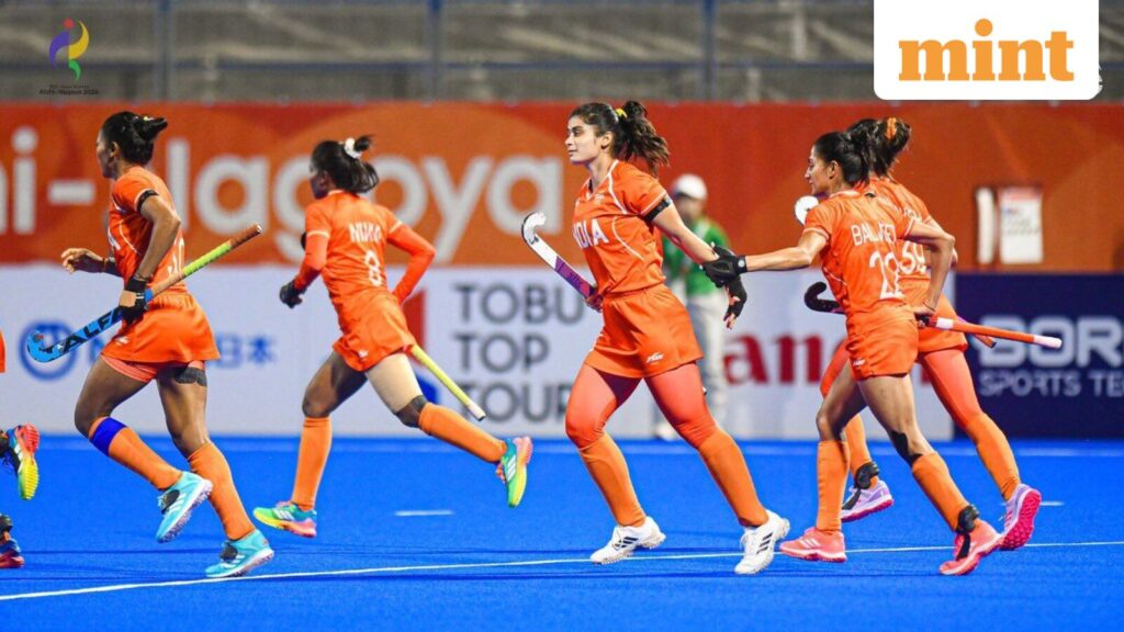 IND vs CHN Live Score, Asian Games 2026 women’s hockey final: Lalremsiami’s early strike keep India ahead of China