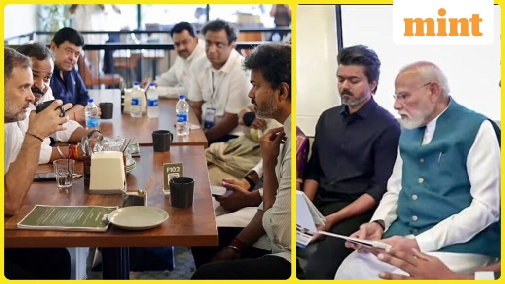 Metro ride with PM Modi, cappuccino with LoP Rahul: How CM Vijay is navigating political equations in Tamil Nadu